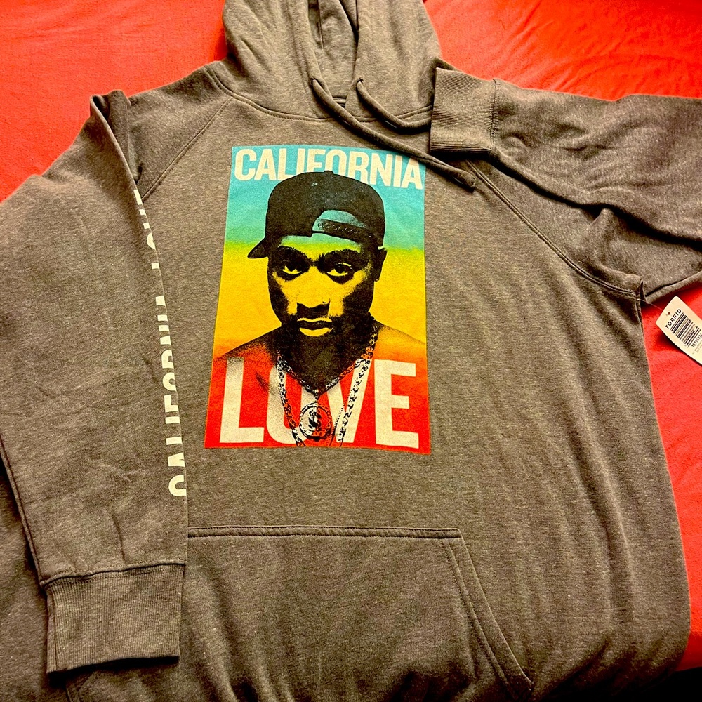 2Pac lightweight women’s hoodie